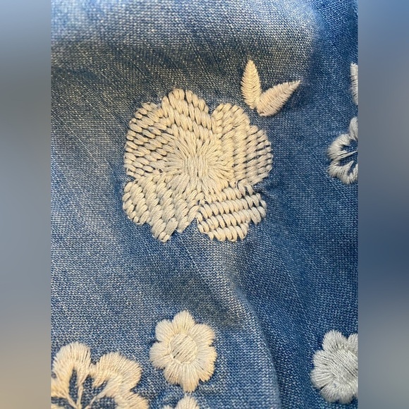 Wonder nation girls blue denim dress size 4-5 - Picture 7 of 11